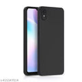 STC OG Silicone Cloth Back Cover For Redmi 9A / 9A Sport / 9A Prime / 9i / 9i Sport (black)