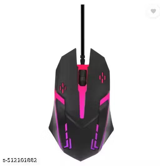 Wired USB Mouse with 3 Handy Buttons 1500 DPI MS-0067 Wired Optical Mouse (USB 2.0, Black)