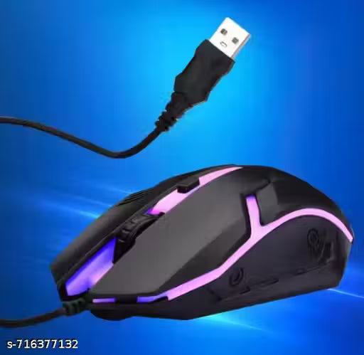 LED RGB Wired Mouse for Gaming | USB Optical Mouse for PC & Laptop