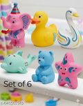 Best Quality Set of 6 Piece Chu Chu sound Animal Toy for New Born Babies 6 to 12 Months