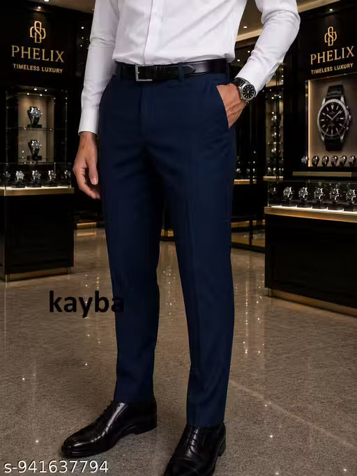 Man |formal pantS NAVY BLUE | | official pant |
