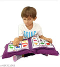 NEWGENZBABY Kids Cotton Abcd Learning Toys Cushion Best For Birthday Gift, Red Colour Kids Learning Cushion Book