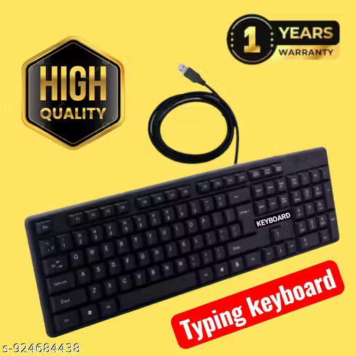 1 USB KEYBOARD MULTIPLE PURPOSES USE LAPTOP COMPUTER CPU DESKTOP MOBILE LED TV CAMERA DVR PLUG IN PLAY