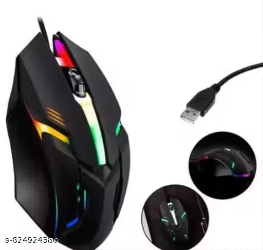 RGB LIGHT GAMING MOUSE PACK OF 1