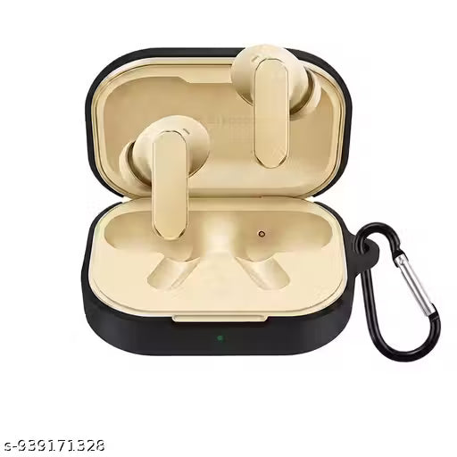 eZell Compatible with Realme Buds Air 8 Case Cover, Full Protective Silicone Pouch Dust-Proof Designed for Realme Earbuds