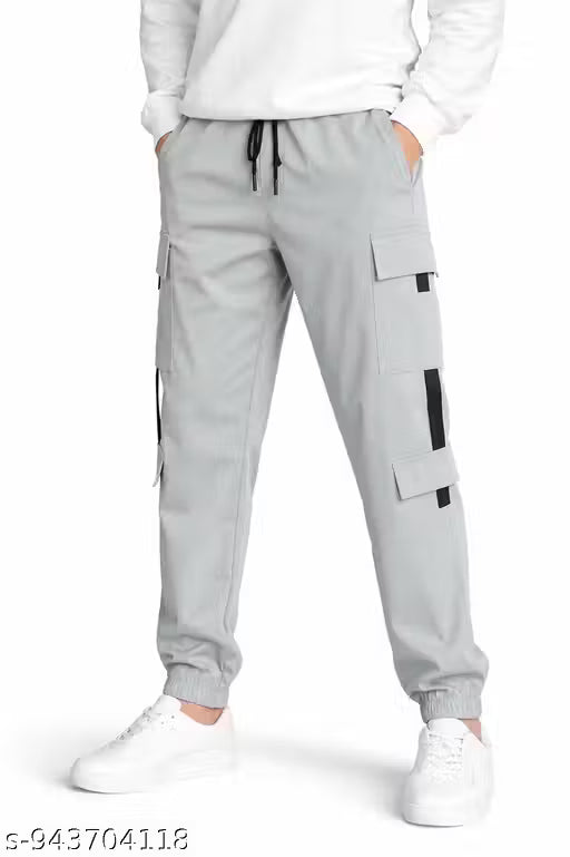 Men’s Premium Track Pants | Stylish Sports Joggers with Elastic Waist & Drawstring | Gym, Casual, Travel & Daily Wear Lower | Boys Comfy Track Pants | Comfortable Sports Joggers with Multi Pockets | Play & Outdoor Wear