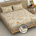 Elastic badsheet with 2 pillow cover