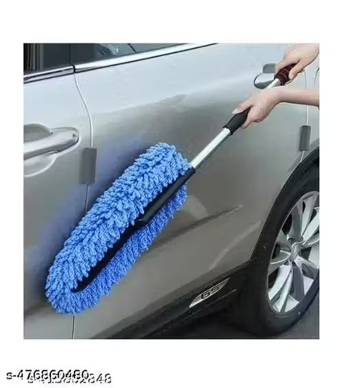 1pc Detachable And Washable Telescopic Car Duster Brush For Cleaning Car