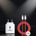 45W PPS Super Fast Charger Combo | PD 3.0 Adapter & 5A Type-C Cable for Samsung Galaxy S24, Google Pixel 8 Pro, and USB-C Laptops