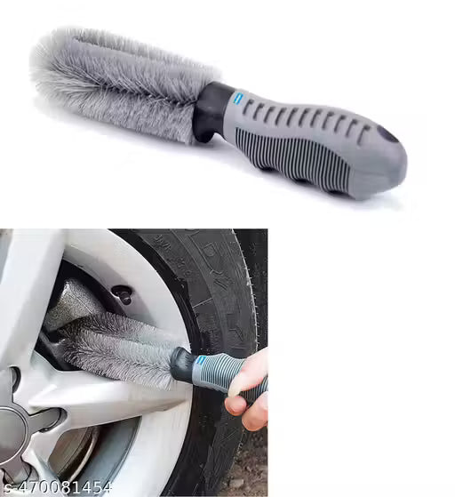 Car Rim Brush Hub Clean Wash Useful Brush Car Truck Motorcycle Bike Washing Cleaning Tool
