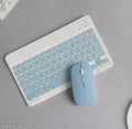 Wireless Black Keyboard &Mouse Combo Set, Bluetooth Keyboard & Rechargeable Mouse For Laptop, Desktop, Tablat