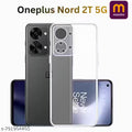 OnePlus Nord 2T 5G / OnePlus Nord 2T 5G Mobile Back Cover Case | Transparent Soft Silicone TPU Shockproof Slim Back Cover | Slim & Protective Design | Camera Protection)