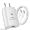 25W Type-C Charger & Cable Compatible with Samsun g Galax y S25, S24, S23, S22, S21(Ultra/Fe), M35, M36, M16, M06, M05, M56, A55 5G, A35 5G, A15, F15, F14(Z/S/A/M/F| AA.3