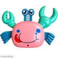 Crawling Crab Toy with Music & Lights for Kids | Side Walking Musical Baby Toy with Sound | Interactive Moving Toy for Babies, Toddlers & Kids (Battery Operated)