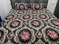 Floral print Double bed sheet