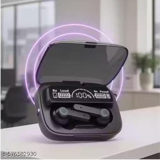 New M19 Wireless Earbuds TWS 5.1 Large Screen Dual LED Digital Display Touch Bluetooth Headset Headphones Mini Compact Portable Sports Waterproof Stereo in Ear Earphones