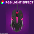 wired gaming mouse with lights