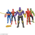 Camin Avengers Superhero Action Figure Toy Set of 5 Superheroes Toys | Action Figure Toys of 5