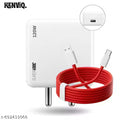 Kenviq 120W SuperVooc Type c Dash Charger with (Red) Charging and Data Cable
