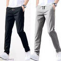 Black and Light Grey Best Male Joggers & Gents Track Pants – new style, latest design, regular, cross pocket ,