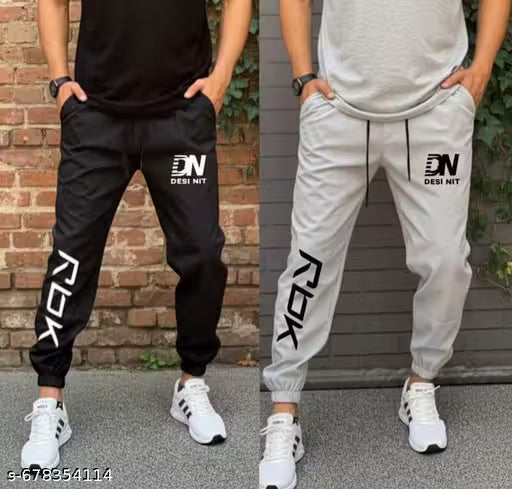 4 WAY LYCRA TROUSER PACK OF 2