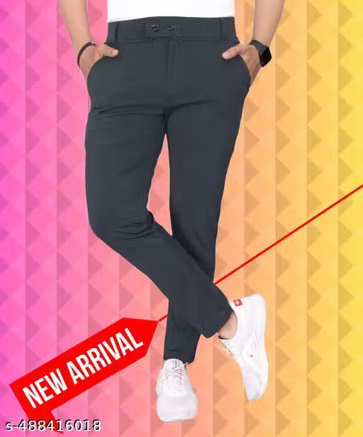 KRISHIV@ENTERPRISE formal Pants for Men | Men's Slim fit Formal Pant | Full Stretchable Trouser | Office wear Trousers | Trouser For Men