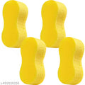 Freg Super Absorbent Yellow Car Wash Sponges | Sponge for Car and Bike Washing | Multipurpose Cleaning Sponge for Kitchen,