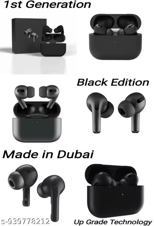 BT Wireless Earbuds Bluetooth Headphones With Charging Case Cancelling 3D Stereo Headsets Built in Mic in Earpods Earbuds