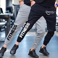 Men polyester lycra sport wear trackpants for men