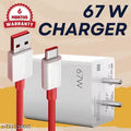 67 Watt X-I-A-O-M-E Fast Charger; 3A Super Fast Mobile Charger, 67 watt Quick Charger, 67 Watt Powerr Adapter,