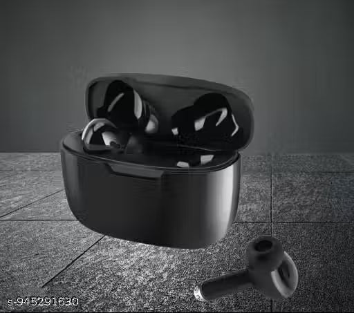 Wireless Earbuds Bluetooth 5.3 TWS Earphones | TWS Earphones Full Touch Control Headphone Built-in Microphone Immersive Sound Quality (BLACK)