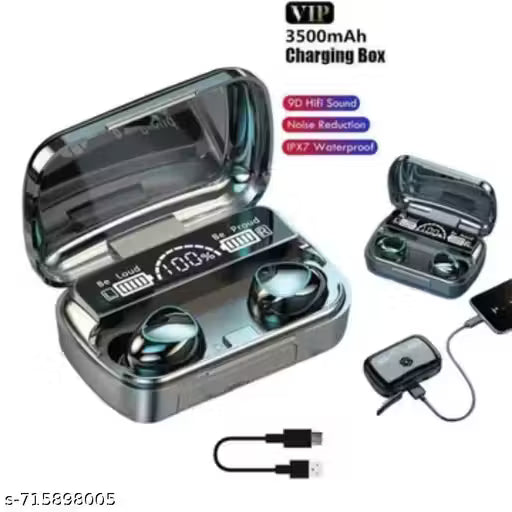 M10 Earbuds True Wireless Bluetooth Earphones with 30 Hours Playtime & Compatible for all Smartphones