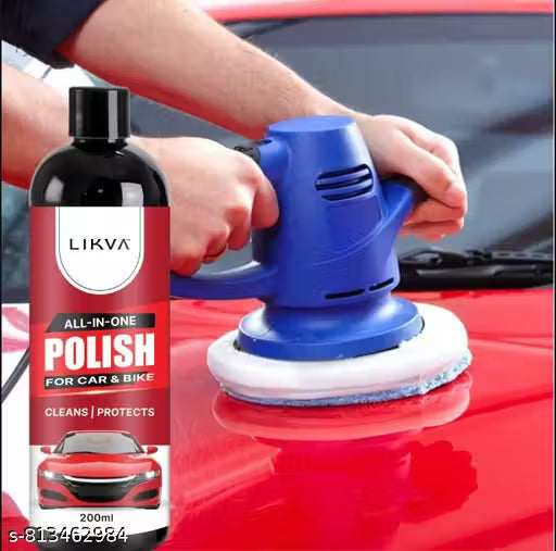 LIKVA All-in-One Car and Bike Surface Shiner | 200ml