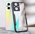 REALCASE Oppo F21s Pro 5G/ F21 Pro 5G Back Cover Case | Silicone & Acrylic Clear Hard Transparent |