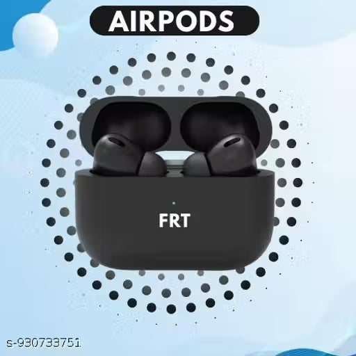Meesho Top seling Buds airpodds Copy buds music time 43hrs True Wireless In-Ear Buds Bluetooth (Blue, True Wireless)
