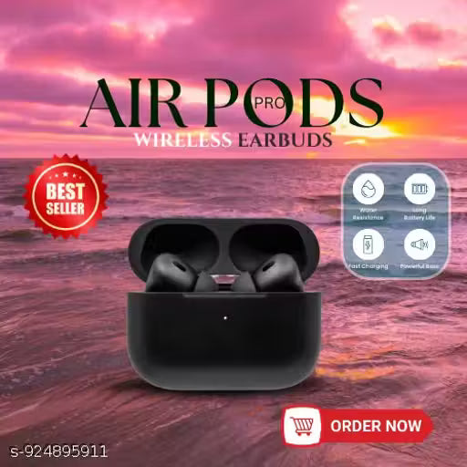 Pro True Wireless Bluetooth Earphones with 83 Hours of Playtime & Compatible for all Smartphones