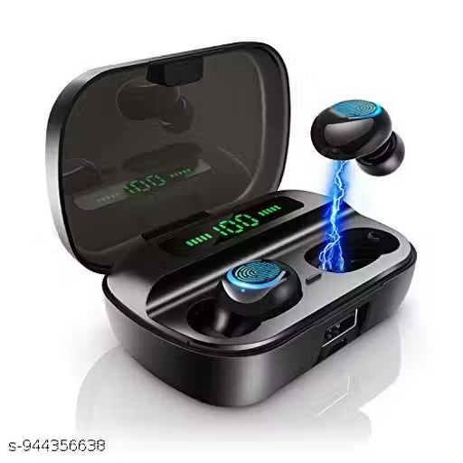 Premium TWS Wireless Earbuds with LED Battery Display & Charging Case