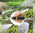 Water Spray Gun for Car Wash Bike Washing Gun for 1/2" Hose Pipe High Pressure Water Gun Nozzle Adjustable Car