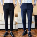 Pesado Black & Navy Blue Trouser For Men's Pants