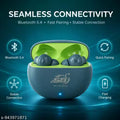 SB i+ TWS Wireless Earbuds Bluetooth 5.4 with Fast Charging, HD Sound, Low Latency Gaming Mode, Noise Cancellation & Long Battery Backup