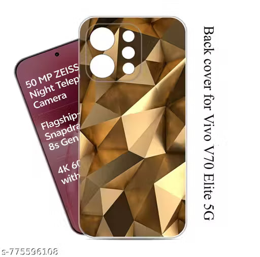 vivo V70 Elite Back Cover Designer Printed Soft Case