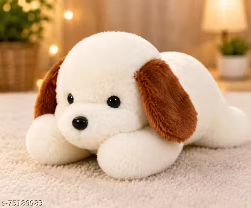 Dog Soft Toy For Kids Playing, Girls & Children • Cartoon Animal Soft Toy for Kids