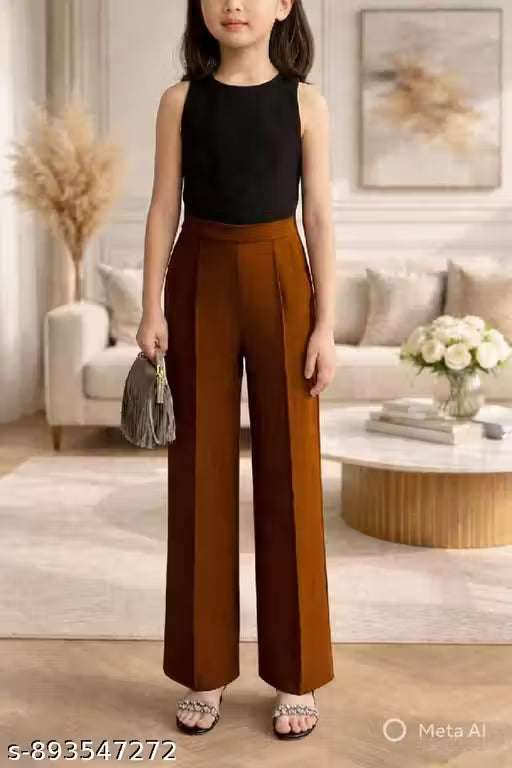 NSP Style Trouser Rust colour for kids and girls