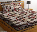 Premium Cotton King Size Fitted Bedsheets with 2 Pillow Covers | Double Bed with All Around Elastic 180 TC Supersoft | Size - 72'' King Sizex78'' inches Fits upto 4'' -10'' inches Mattress