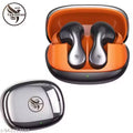 FARISHTAY EaroPods MV– Wireless Earbudss, 13mm Drivers, 40H Battery & Clear Sound -O7 Bluetooth Gaming Headset (Orange, In the Ear)