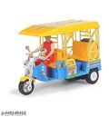 e Rickshaw with Realistic Design 3 Wheels Realistic Tail Lights- Pull Back Action a Quality Centy toy