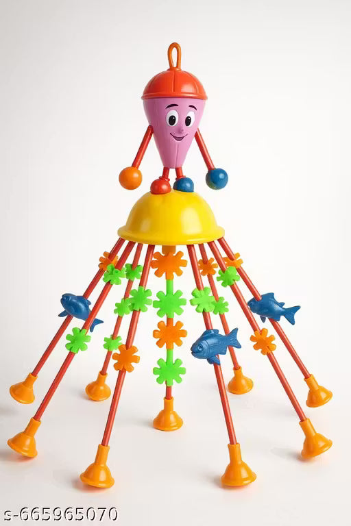 MANVI TOYS Key-Operated Cute Drummer Girl Rattle Musical Toy with Drumming and Dancing Action Toys for Kids Birthday Return Gift