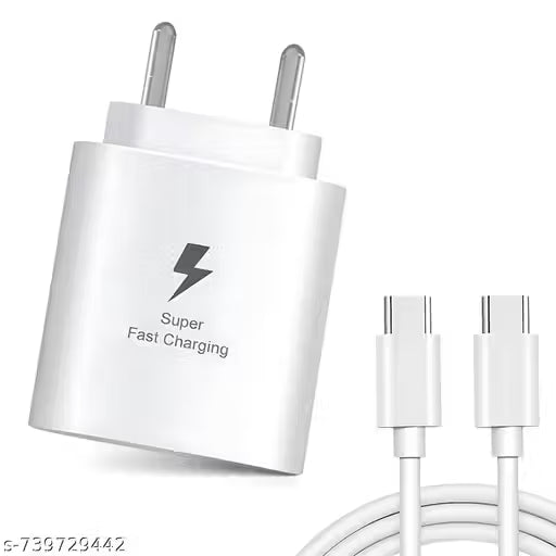 MAXXCEN 25/45 W PD F22 3.1 A Wall Charger for Mobile with Detachable Cable