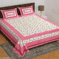 Cotton Bedsheet with Pillow Cover