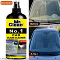Mr. Clean PROFESSIONAL Car Glass Cleaner | Streak-Free Shine & Crystal Clear View | Removes Dirt,